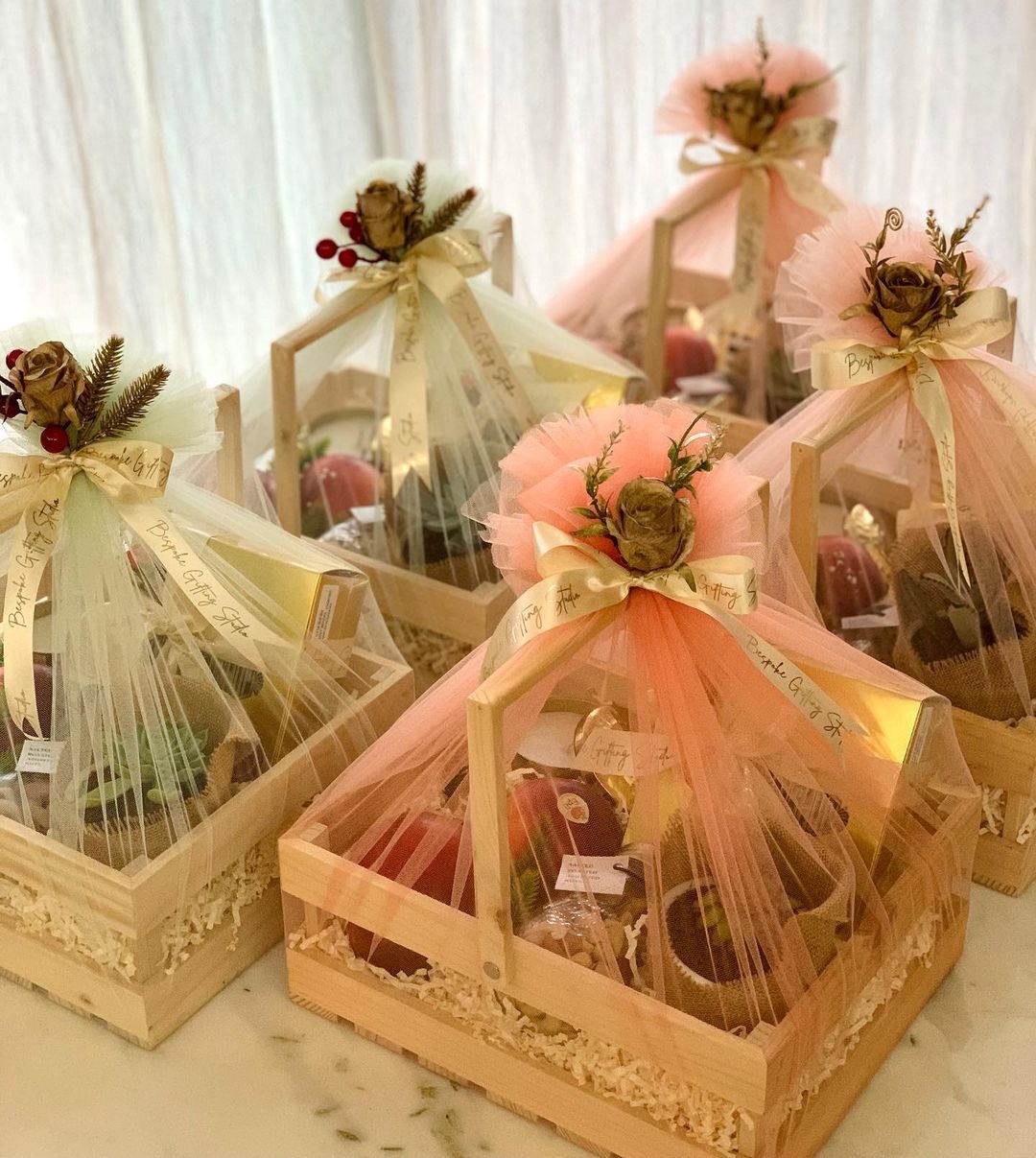 Wodden Hamper